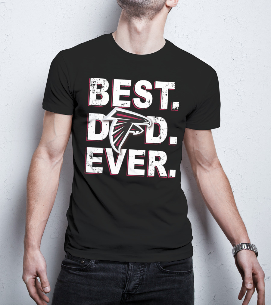 Best Dad Ever Atlanta Falcons T-Shirt