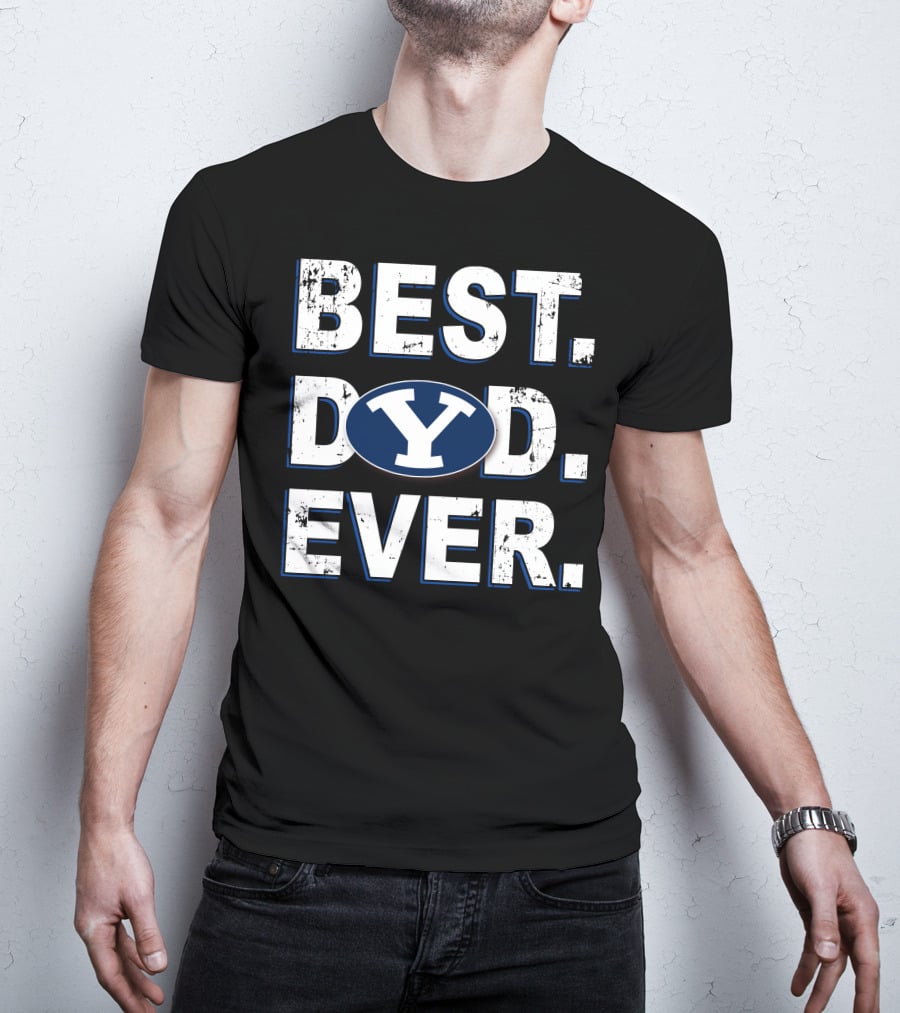Best Dad Ever Byu Y Logo 016 T-Shirt