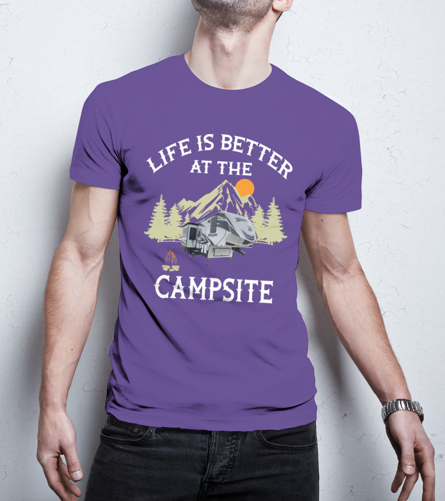 Life Is Better At The Campsite Momentum M Class 348M T-Shirt