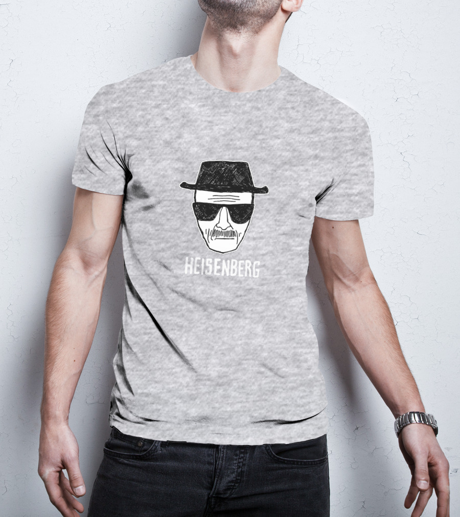 Heisenberg Hat Sunglasses Mask Face T-Shirt