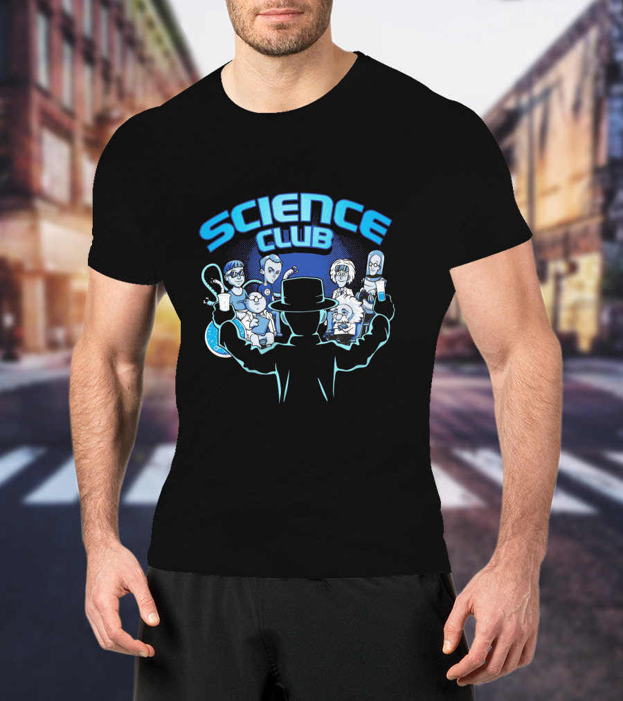 Science Club Breaking Bad Chemistry Characters Lab T-Shirt