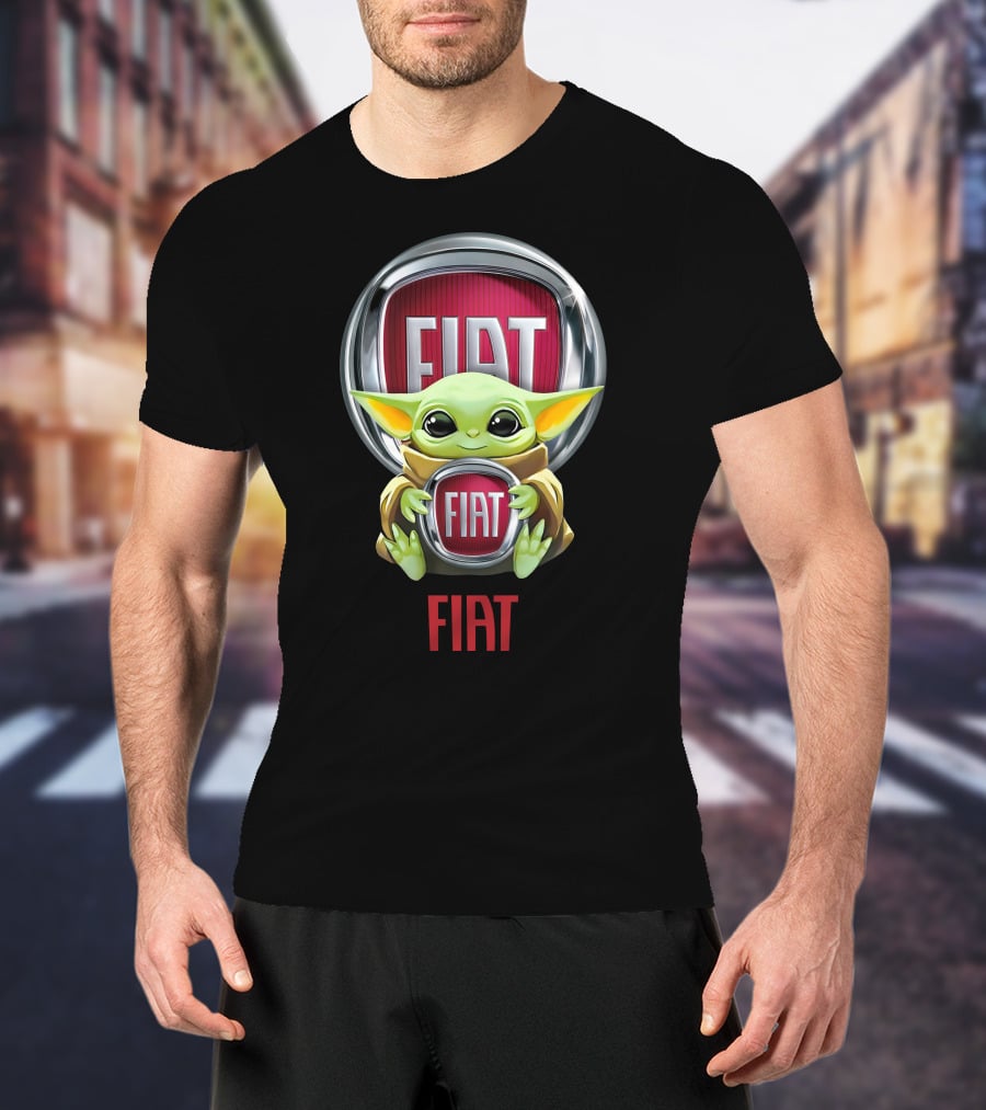 Grogu Cuddles Fiat T-Shirt