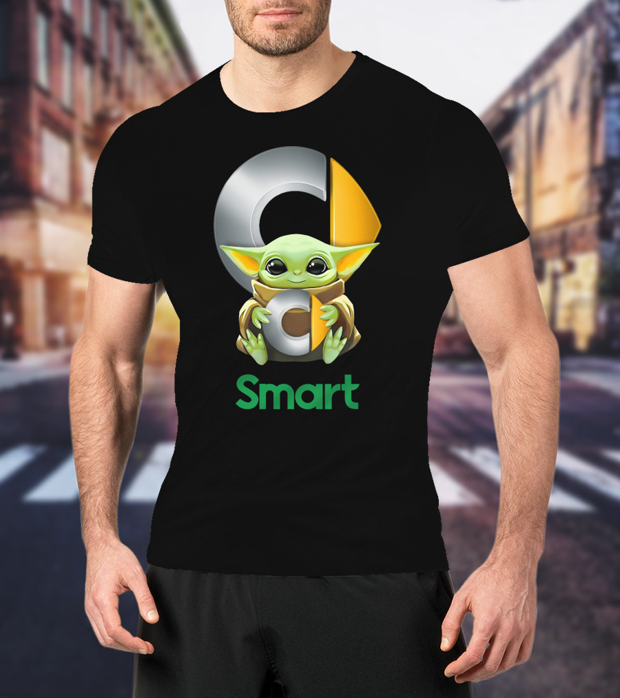 Grogu Hug Commodore Smart T-Shirt
