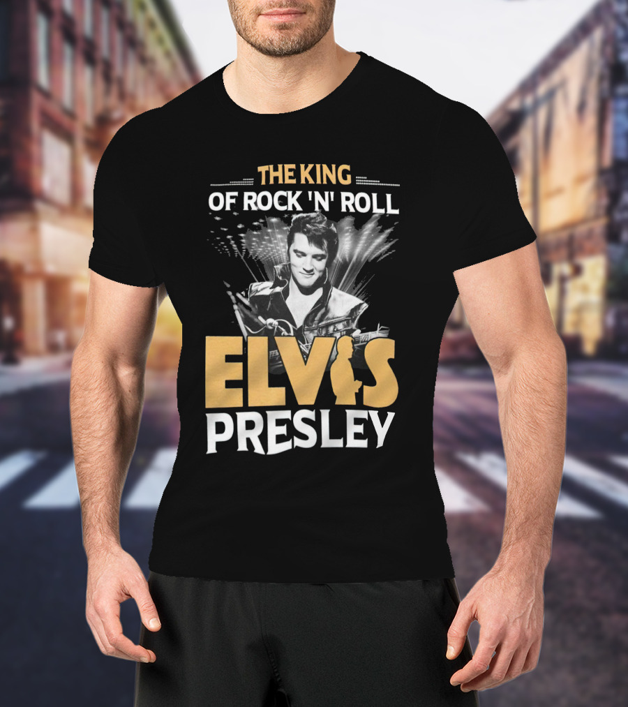 Elvis Presley The King Of Rock 'n' Roll T-Shirt