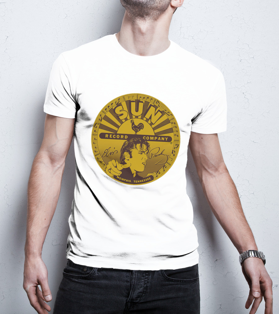 SUN Record Company Elvis Presley Memphis Tennessee T-Shirt