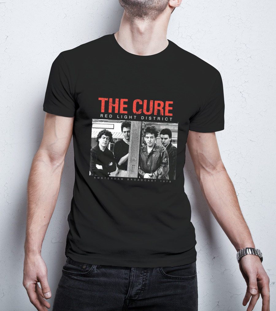 The Cure Red Light District Amsterdam Broadcast 1979 T-Shirt