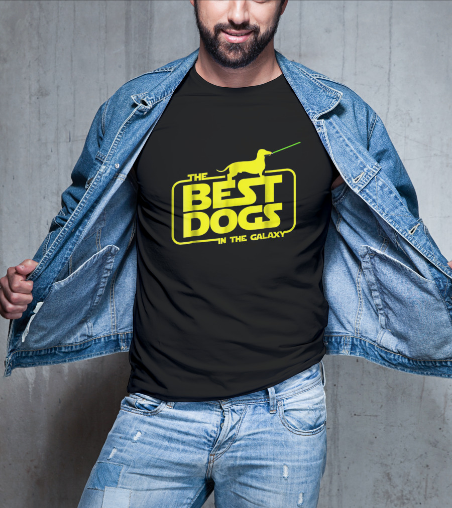 Best Dogs In The Galaxy Dachshund Star Wars T-Shirt