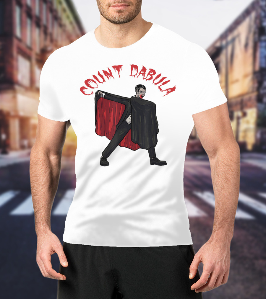 Count Dabula Dabbing Vampire Dracula T-Shirt