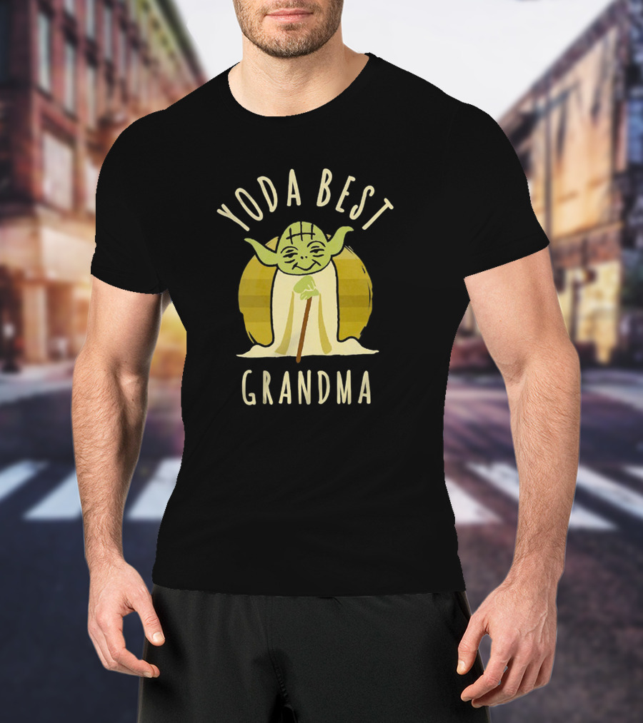 Yoda Best Grandma Star Wars T-Shirt