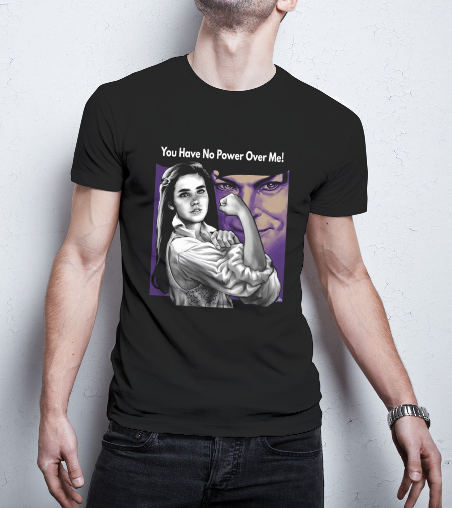 You Have No Power Over Me Strong Woman And Mysterious Face T-Shirt