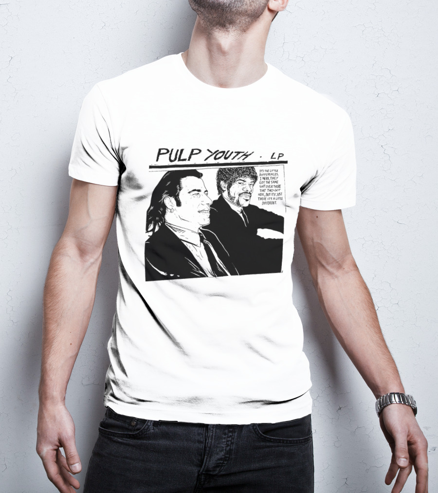 Pulp Youth LP Vintage Characters Comic T-Shirt