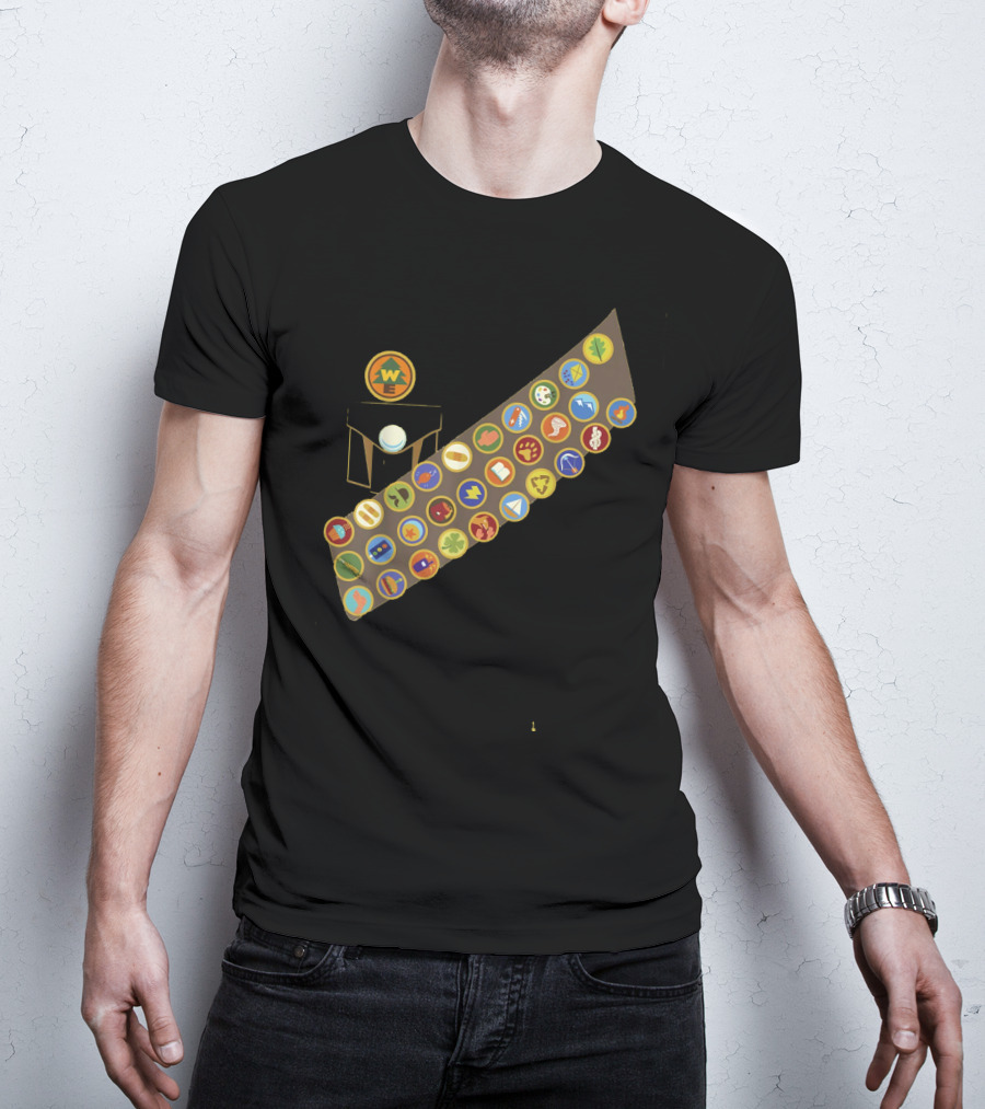 Disney Pixar Up Russell Wilderness Explorer Badge Collection T-Shirt