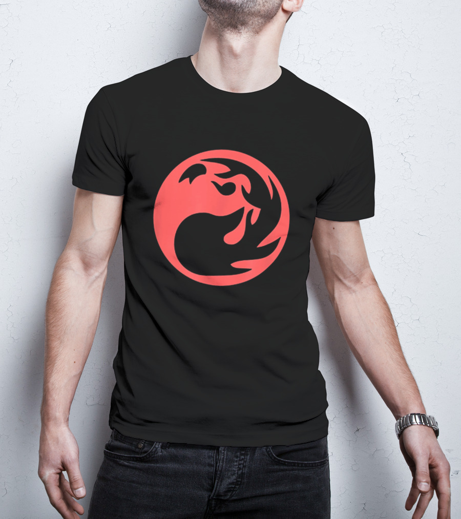 Red Mana Symbol Magic TCG Gathering Mana Symbols T-Shirt