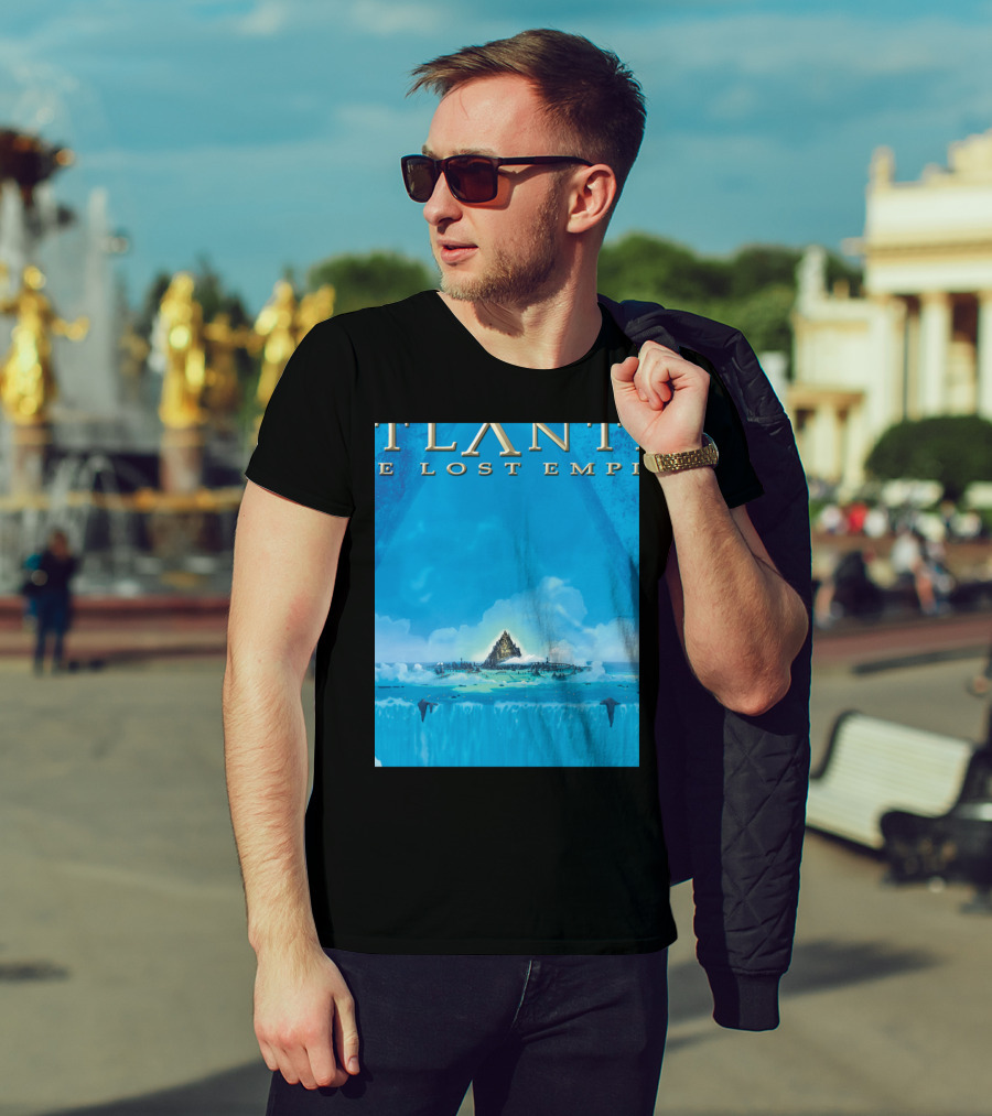 Atlantis The Lost Empire Disney Movie Scene Fade T-Shirt