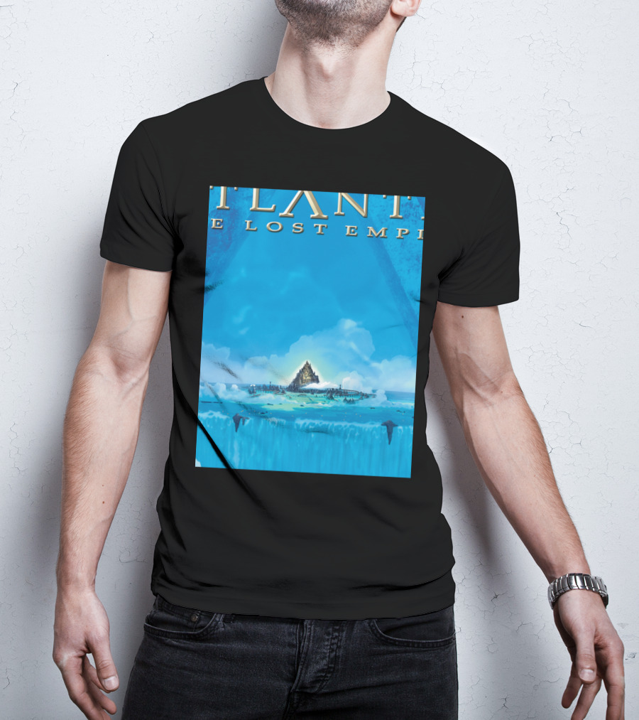 Atlantis The Lost Empire Disney Movie Scene Fade T-Shirt