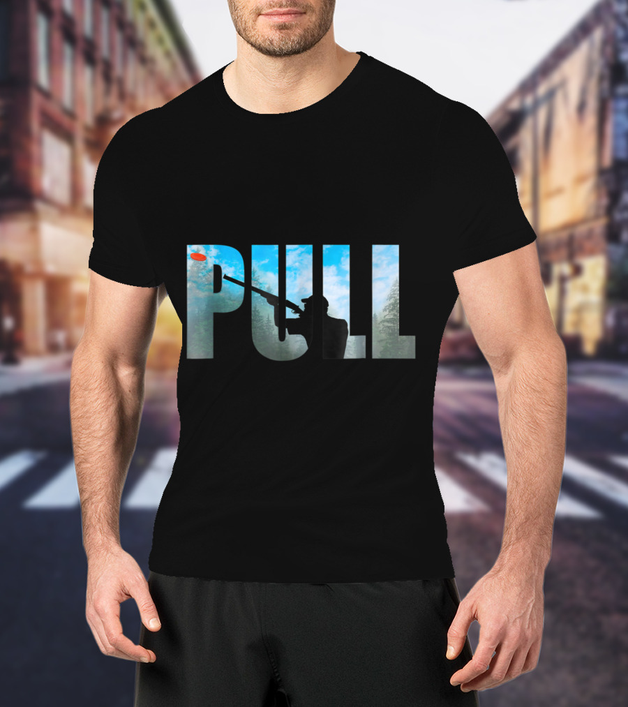 Pull Skeet Trap Clay Shotgun Shooting Sporting T-Shirt