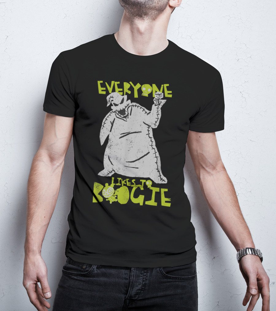 Everyone Likes To Boogie Disney The Nightmare Before Christmas Oogie Boogie T-Shirt