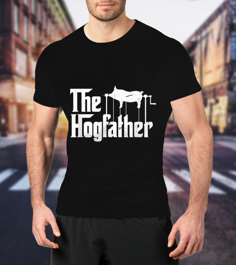 The Hogfather Barbecue Chef Funny BBQ Grill Master Godfather T-Shirt