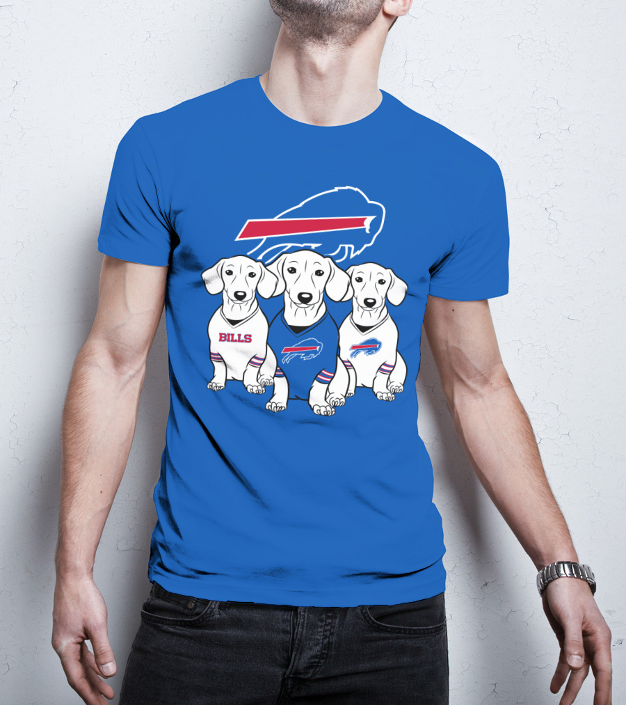 Bills Buffalo Dachshund  T-Shirt