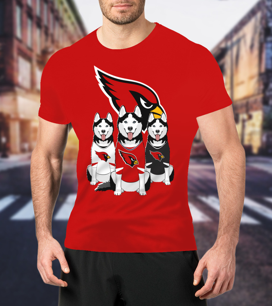 Arizona Cardinals Husky Trio T-Shirt