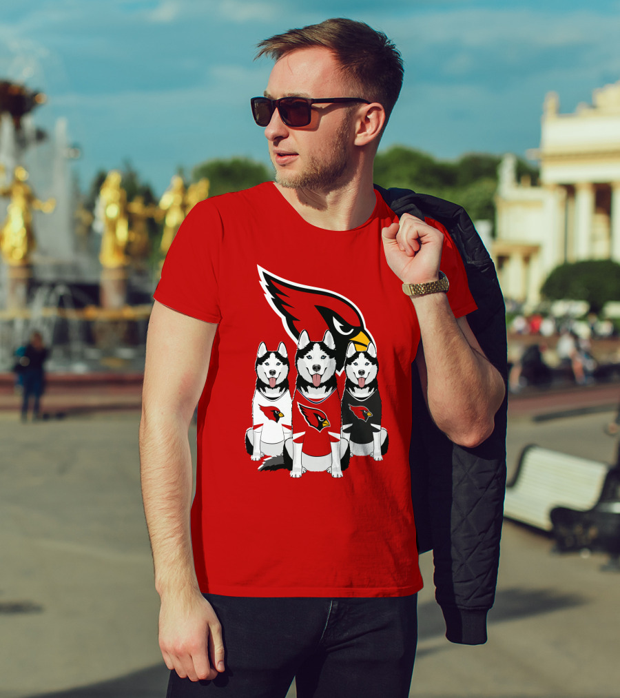 Arizona Cardinals Husky Trio T-Shirt