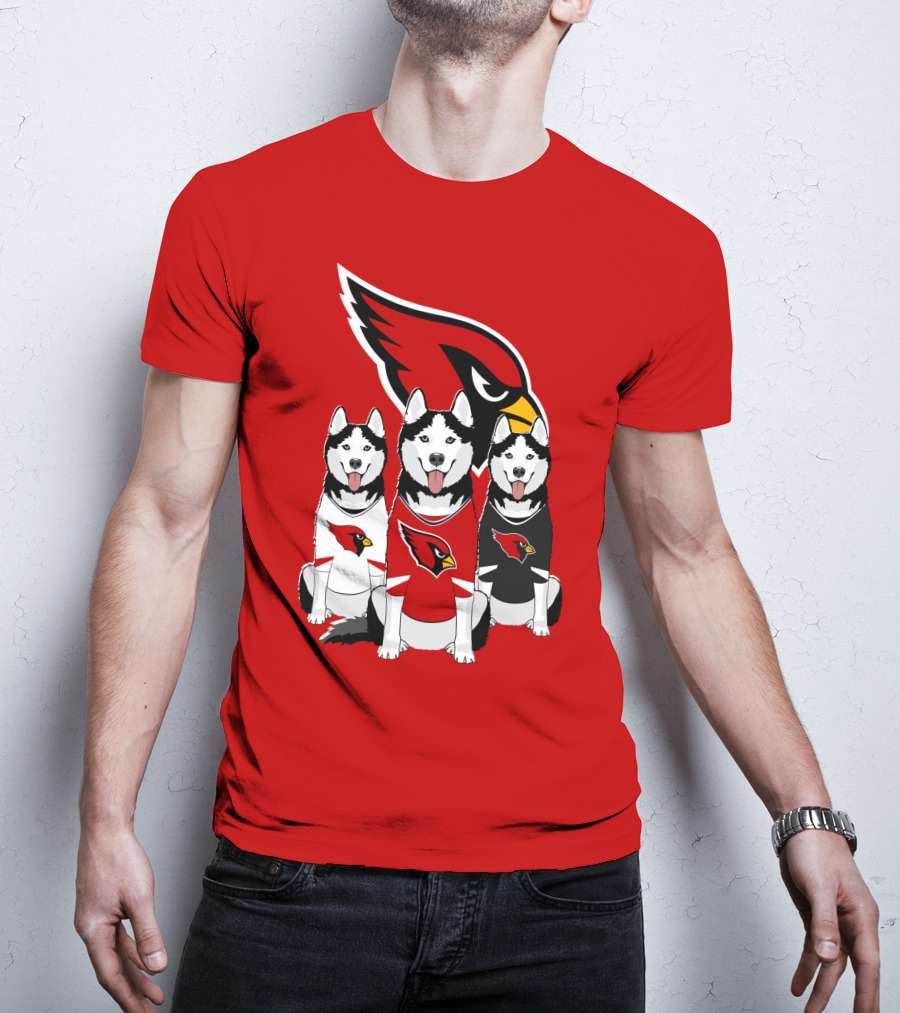 Arizona Cardinals Husky Trio T-Shirt