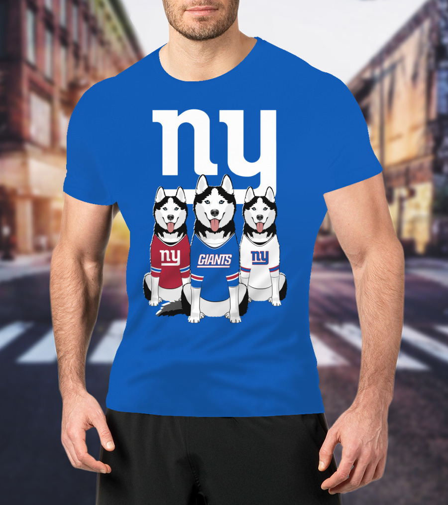 New York Giants Huskie T-Shirt