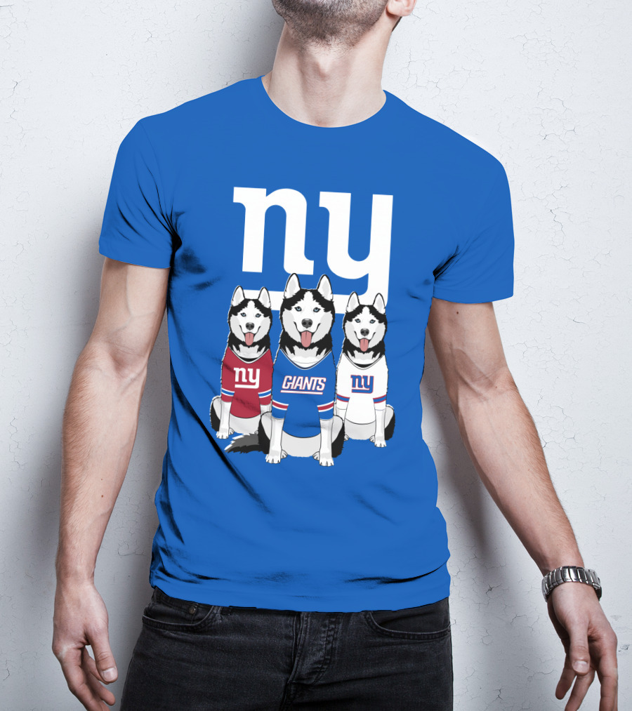 New York Giants Huskie T-Shirt