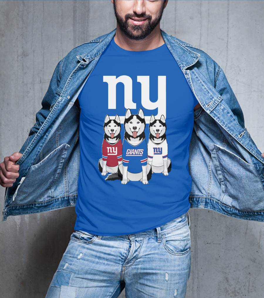 New York Giants Huskie T-Shirt