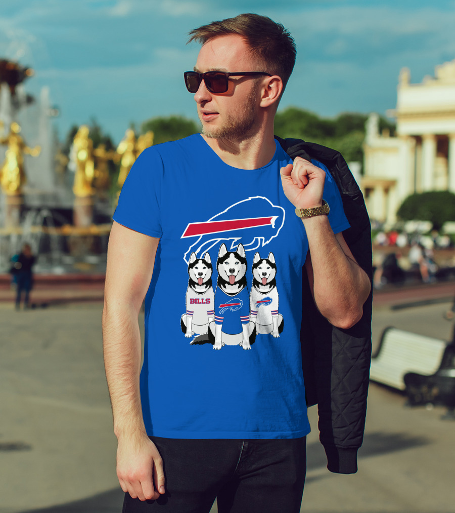 Bills Buffalo Husky Trio T-Shirt