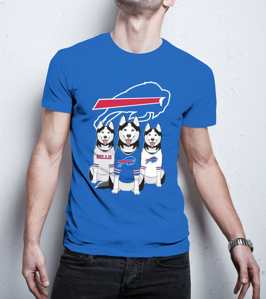 Bills Buffalo Husky Trio T-Shirt