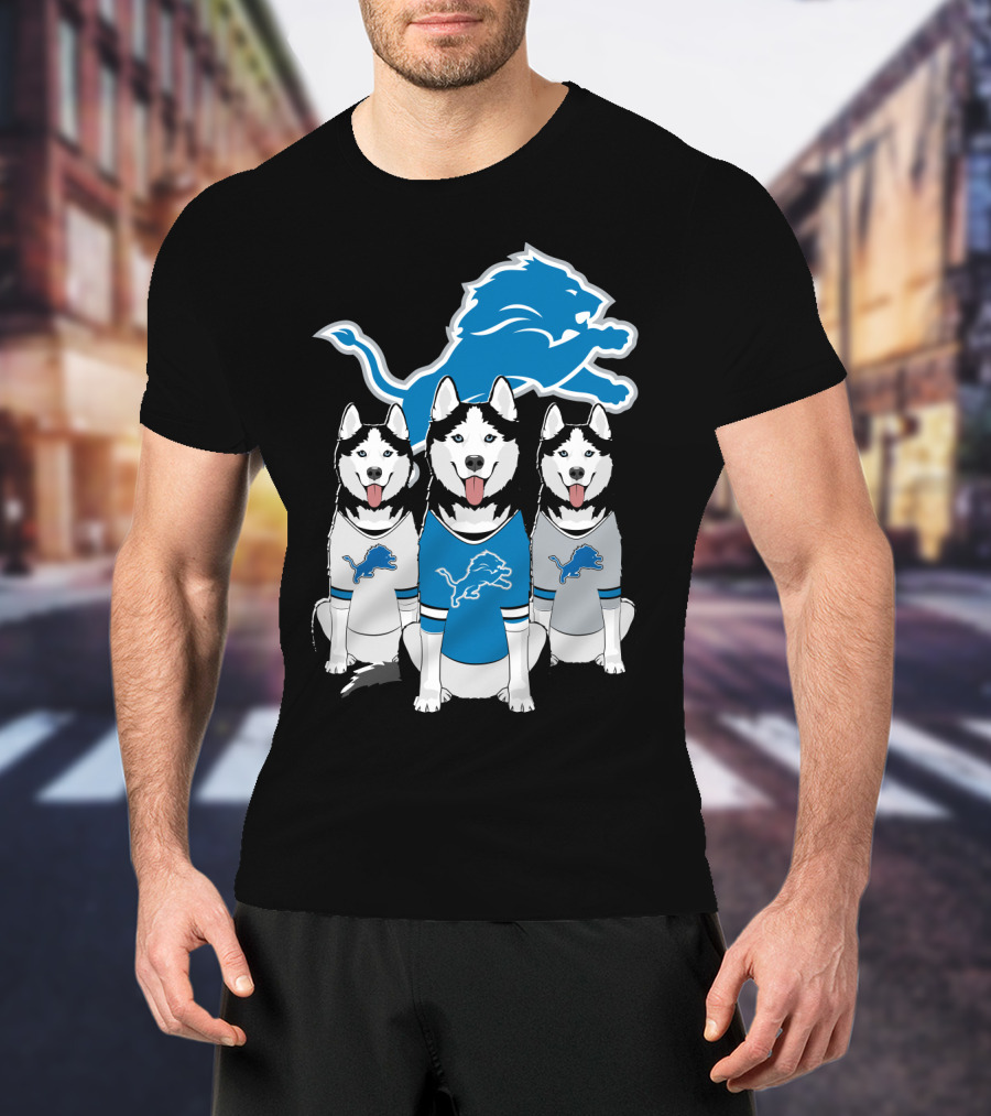 Detroit Lions Husky T-Shirt