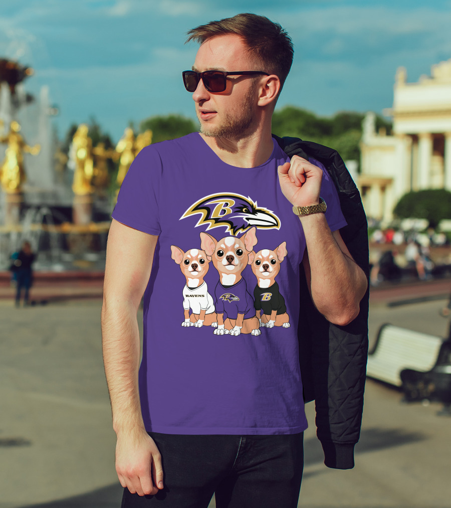 Ravens Chihuahua T-Shirt