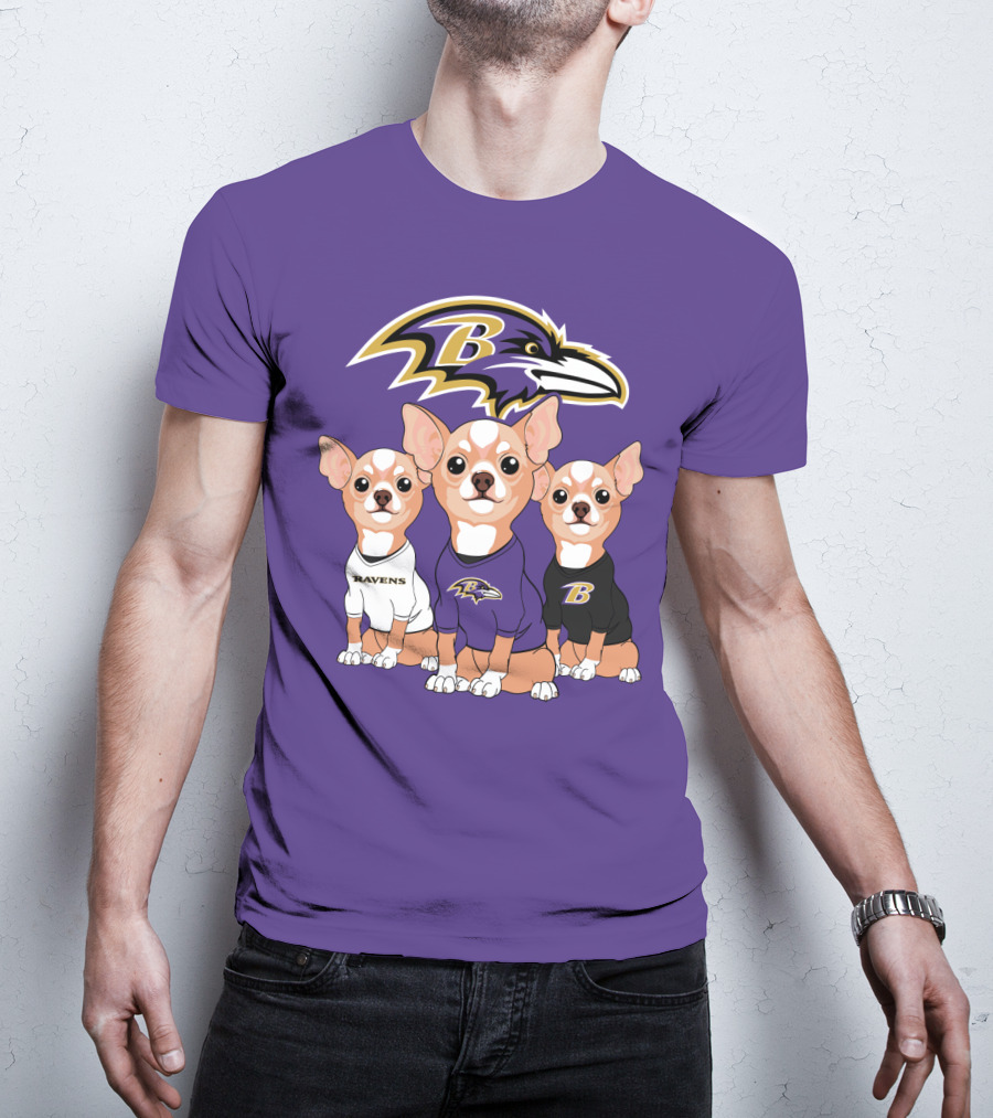 Ravens Chihuahua T-Shirt