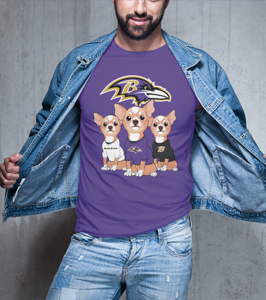 Ravens Chihuahua T-Shirt