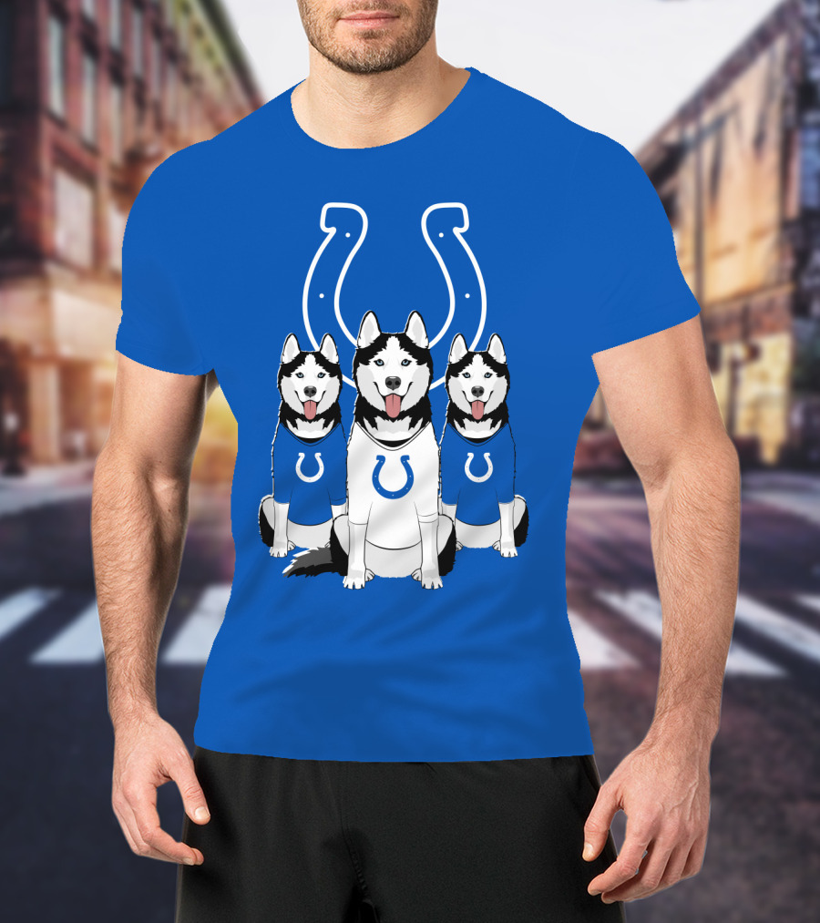 Indianapolis Colts Husky Trio T-Shirt