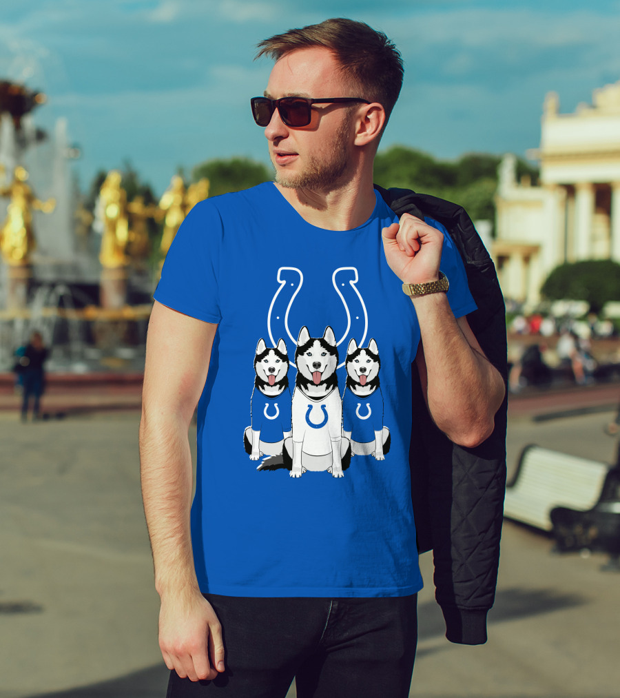 Indianapolis Colts Husky Trio T-Shirt