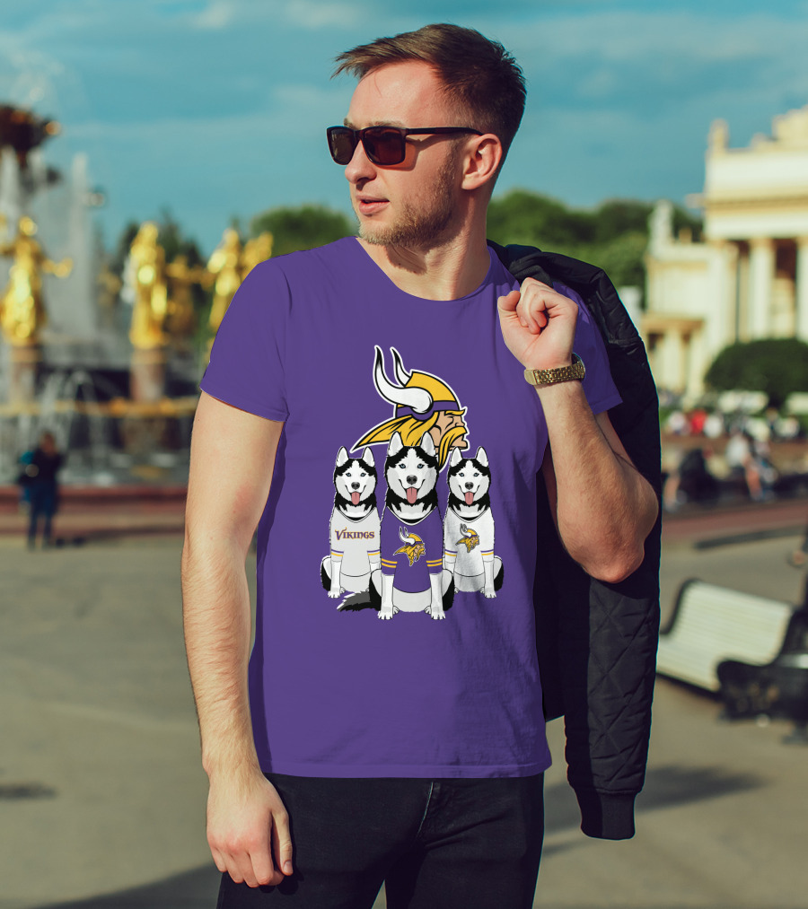 Minnesota Vikings Husky Trio T-Shirt
