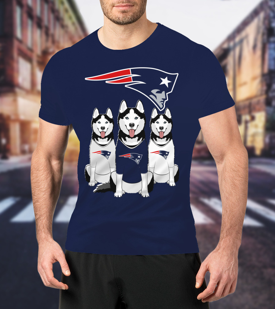 Patriots Husky Trio T-Shirt