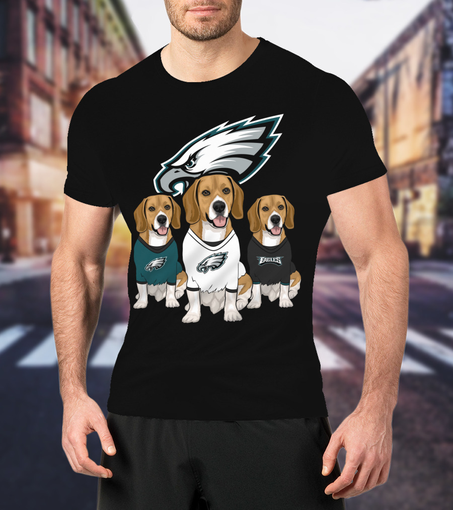 Philadelphia Eagles Beagles T-Shirt