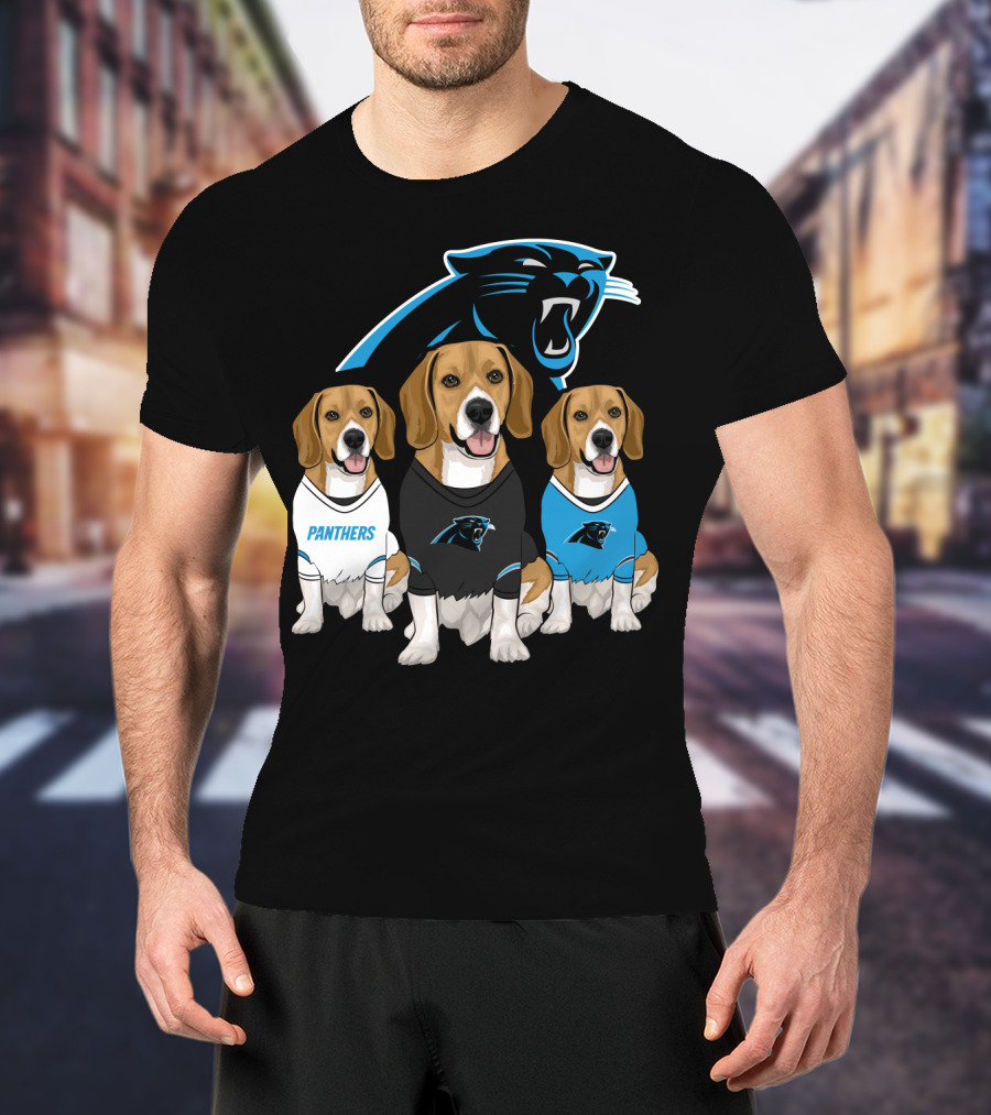 Panthers Beagle T-Shirt