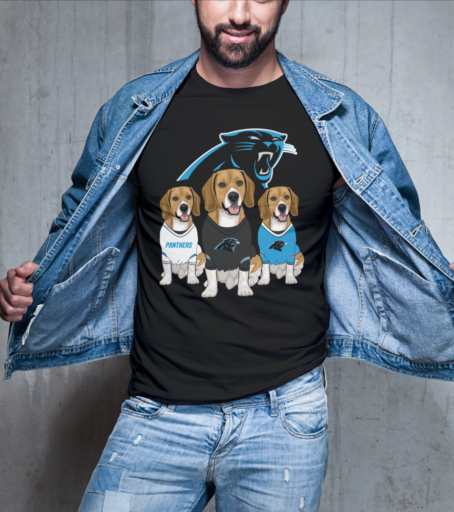 Panthers Beagle T-Shirt