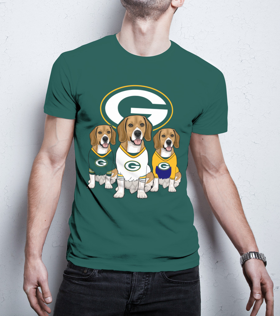 Packers Beagle Dog T-Shirt
