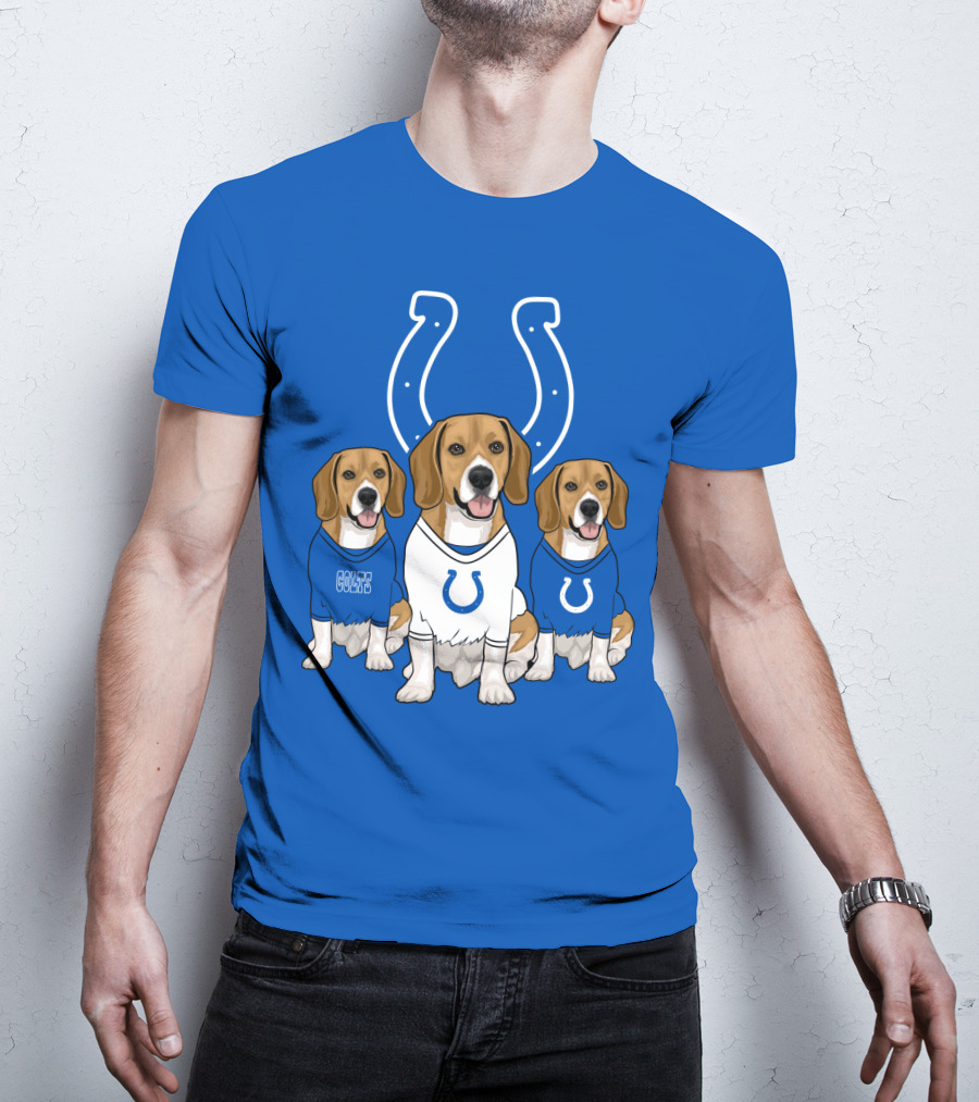 Indianapolis Colts Beagle Trio T-Shirt