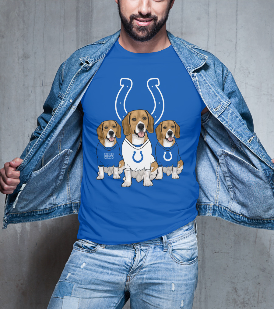 Indianapolis Colts Beagle Trio T-Shirt