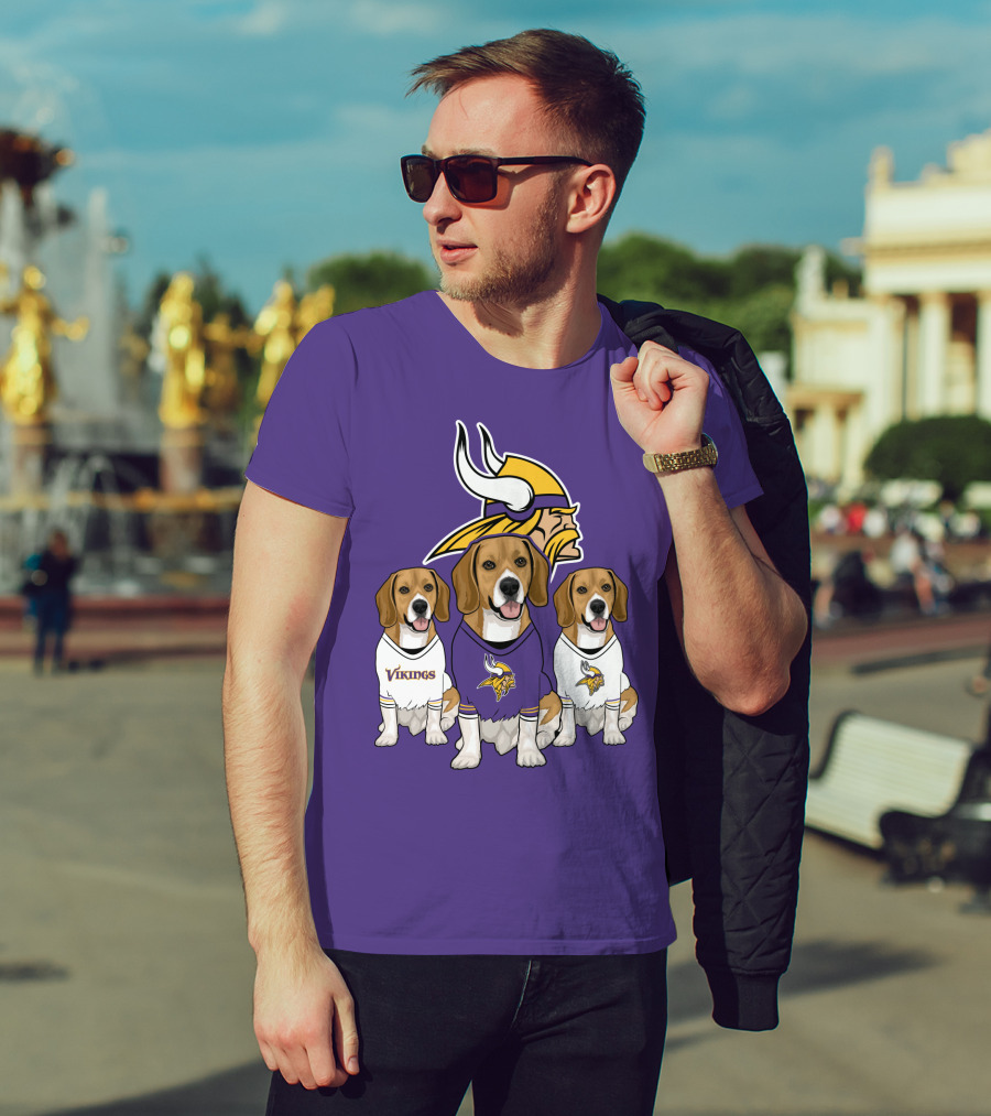 Vikings Beagle Trio T-Shirt