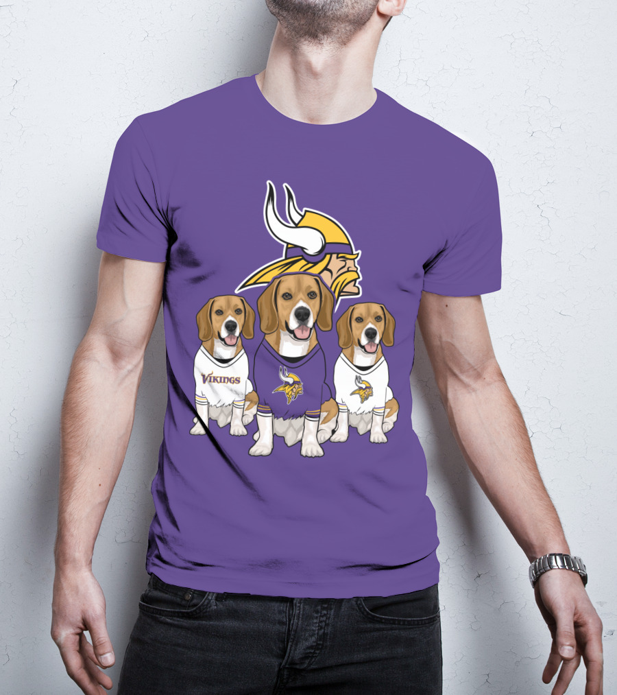 Vikings Beagle Trio T-Shirt