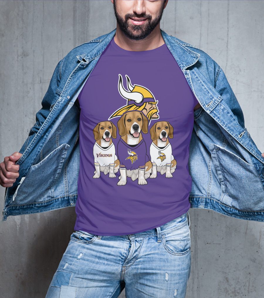 Vikings Beagle Trio T-Shirt