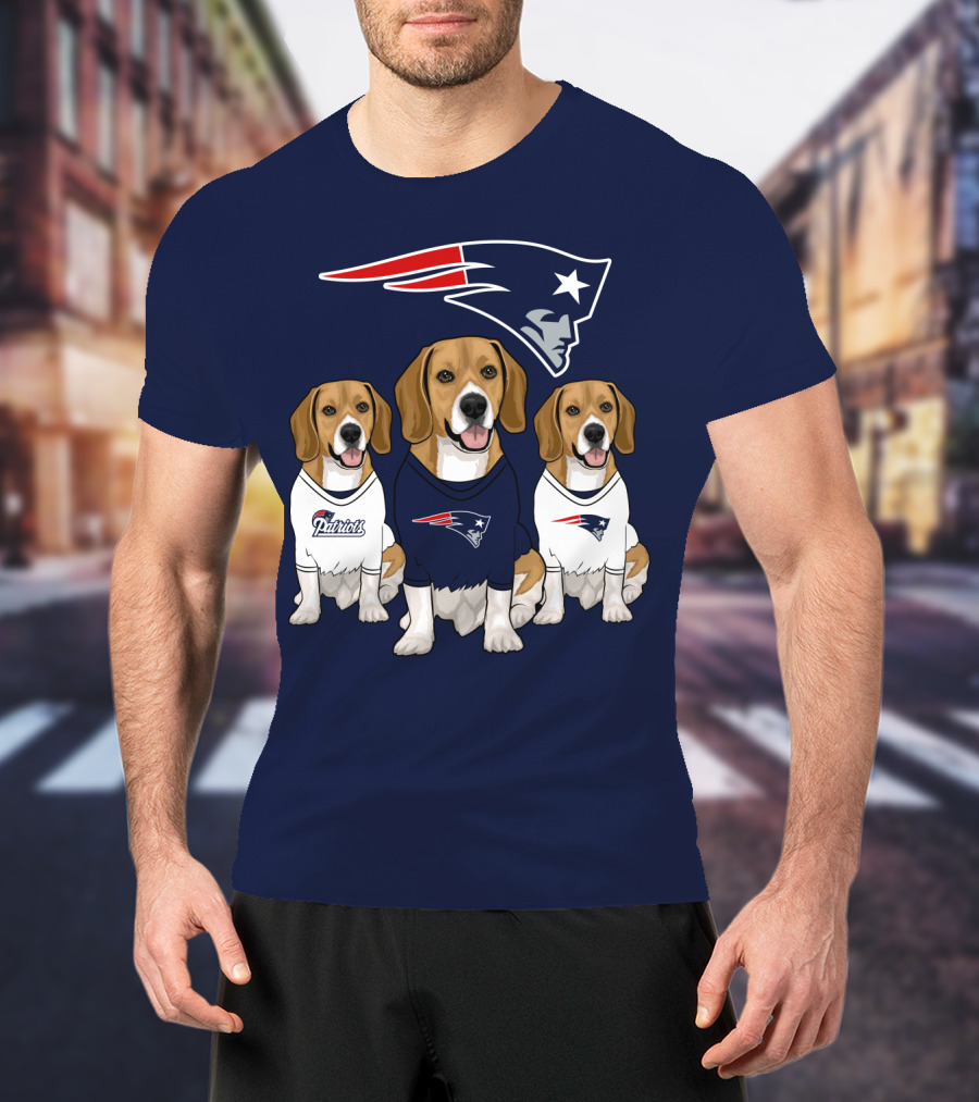 Patriots Beagle Trio T-Shirt