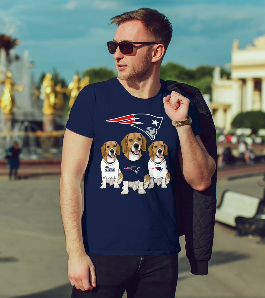Patriots Beagle Trio T-Shirt